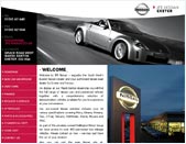 Screenshot of the Web-Design UK web site JFE Nissan